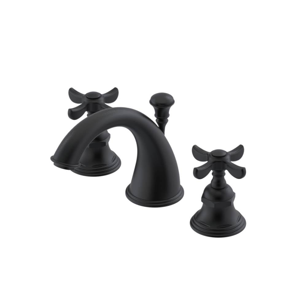 Rubinet 1ARVJC K Widespread Lav Set, (Jasmin Spout) (Less Drain)