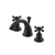 Rubinet 1ARVJC K Widespread Lav Set, (Jasmin Spout) (Less Drain)