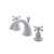 Rubinet 1ARVJC K Widespread Lav Set, (Jasmin Spout) (Less Drain)
