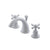 Rubinet 1ARVJC K Widespread Lav Set, (Jasmin Spout) (Less Drain)