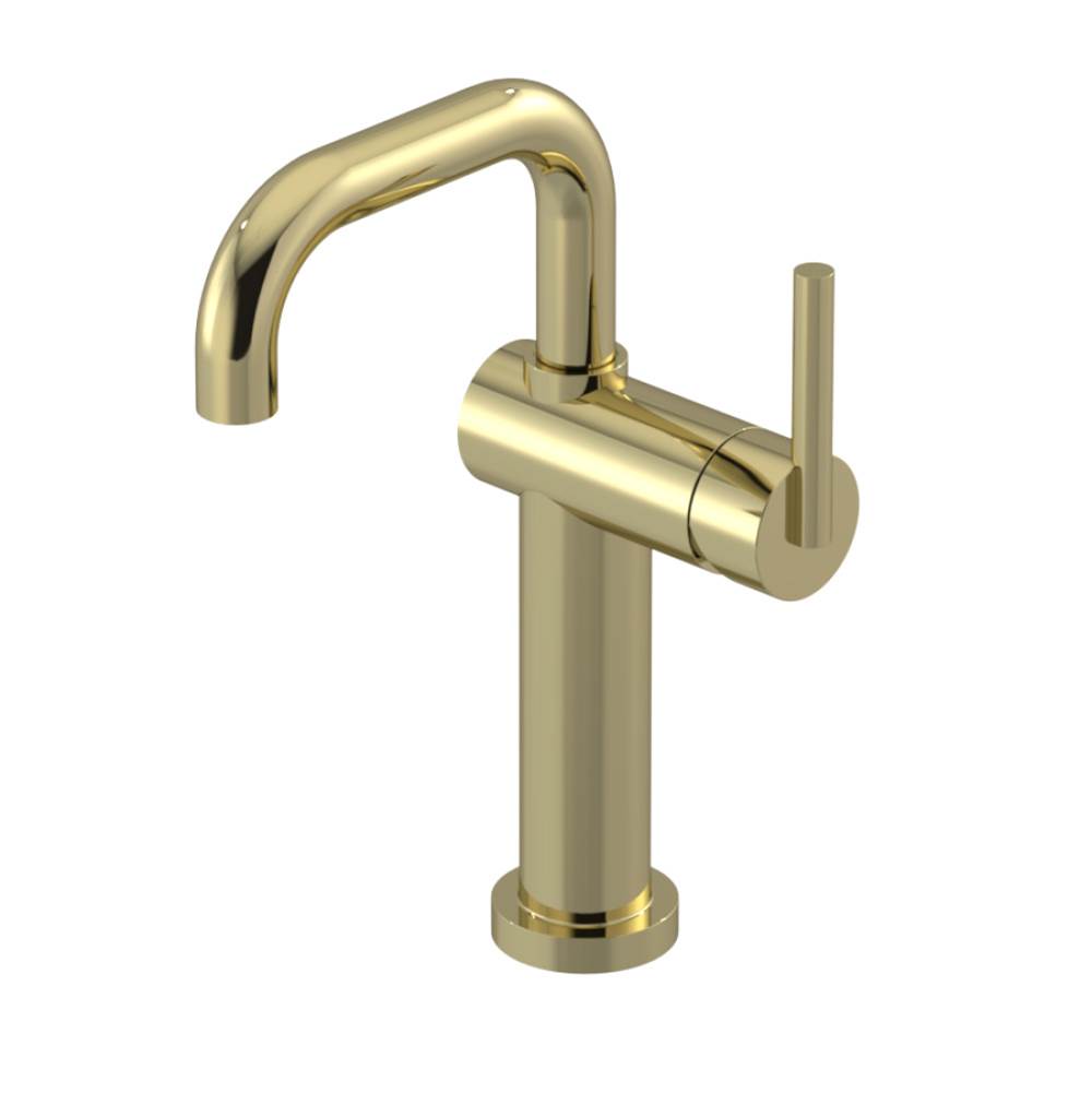 Rubinet 1LGNL Single Control Lav Set With Extended Base (8 1/2 AeratTo Deck) (Less Drain)