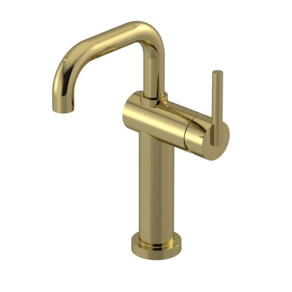 Rubinet 1LGNL Single Control Lav Set With Extended Base (8 1/2 AeratTo Deck) (Less Drain)