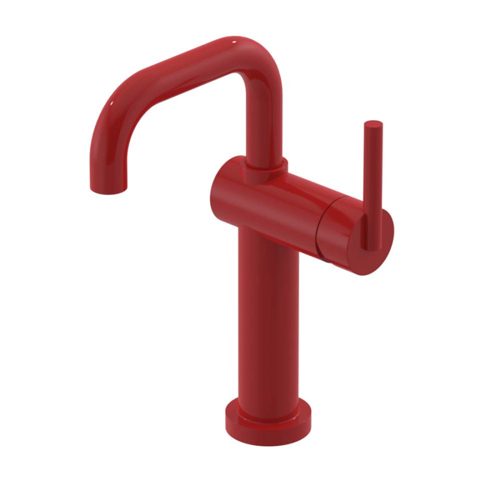 Rubinet 1LGNL Single Control Lav Set With Extended Base (8 1/2 AeratTo Deck) (Less Drain)