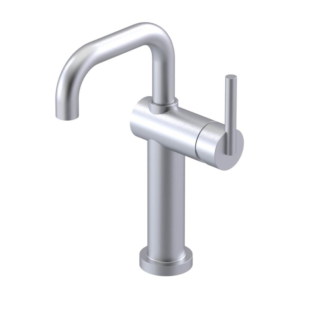 Rubinet 1LGNL Single Control Lav Set With Extended Base (8 1/2 AeratTo Deck) (Less Drain)
