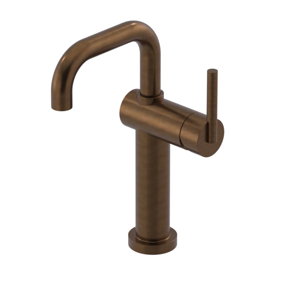 Rubinet 1LGNL Single Control Lav Set With Extended Base (8 1/2 AeratTo Deck) (Less Drain)