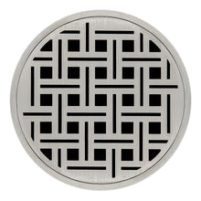 Load image into Gallery viewer, Infinity Drain RV 5 5” Strainer - Weave Pattern &amp; 2&quot; Throat for RV 5, RVD 5, RVDB 5