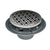 Infinity Drain RVD 5-2I 5” x 5” RVD 5 - Strainer - Weave Pattern & 2" Throat w/Cast Iron Drain Body 2” Outlet