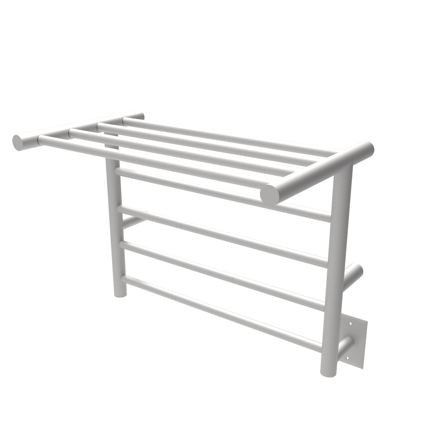 Amba RSH-B Wall-Mounted Towel Warmer With Shelf Stainless - Brushed