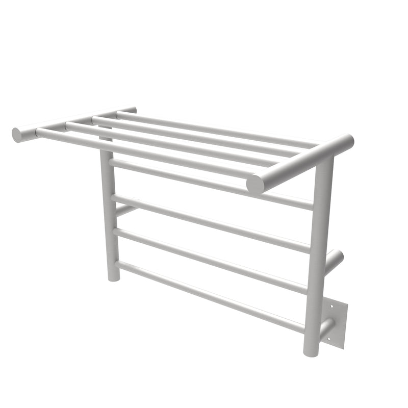 Amba RSH-B Wall-Mounted Towel Warmer With Shelf Stainless - Brushed
