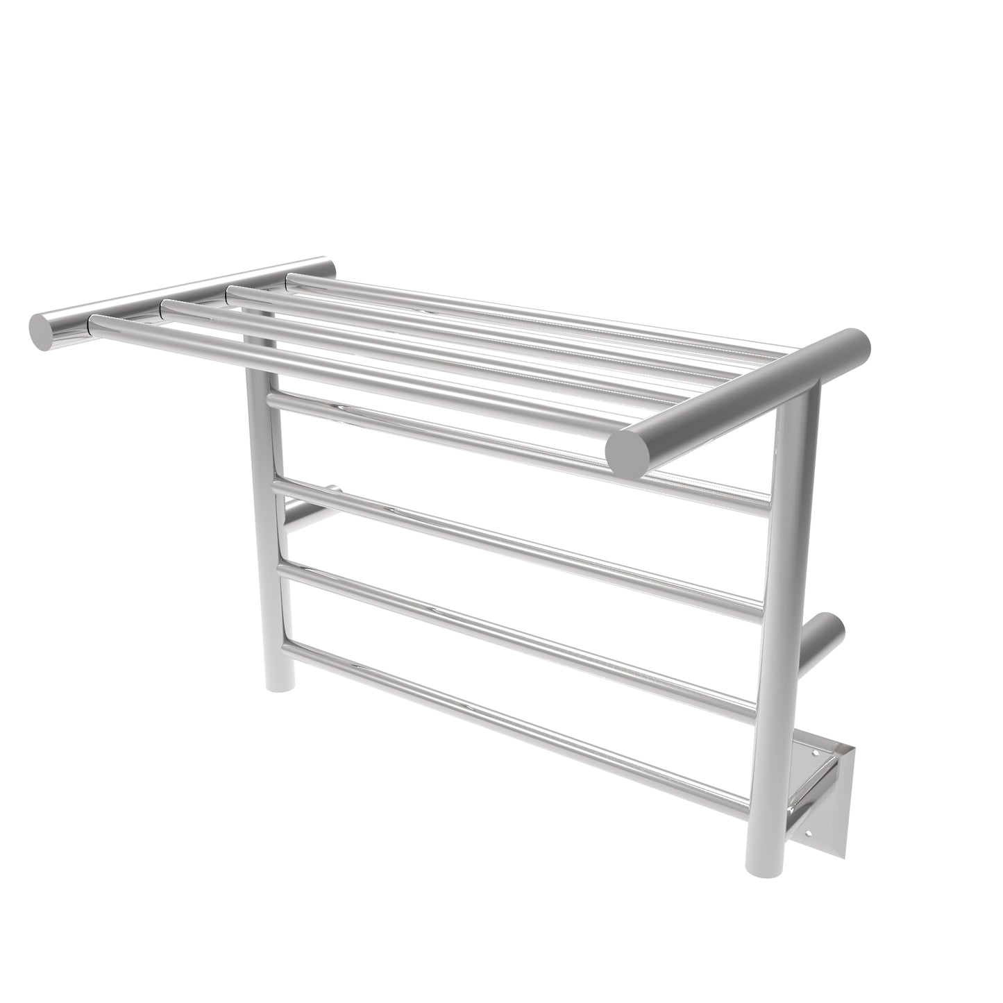 Amba RSH-P Wall-Mounted Towel Warmer With Shelf Stainless - Polished