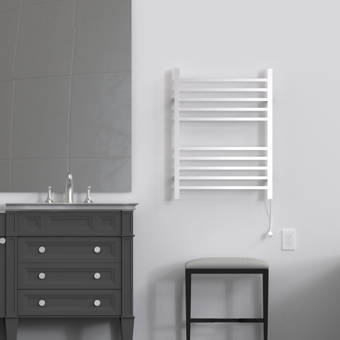 Amba RSWH Hardwired Radiant Square Towel Warmer Finish - Parent