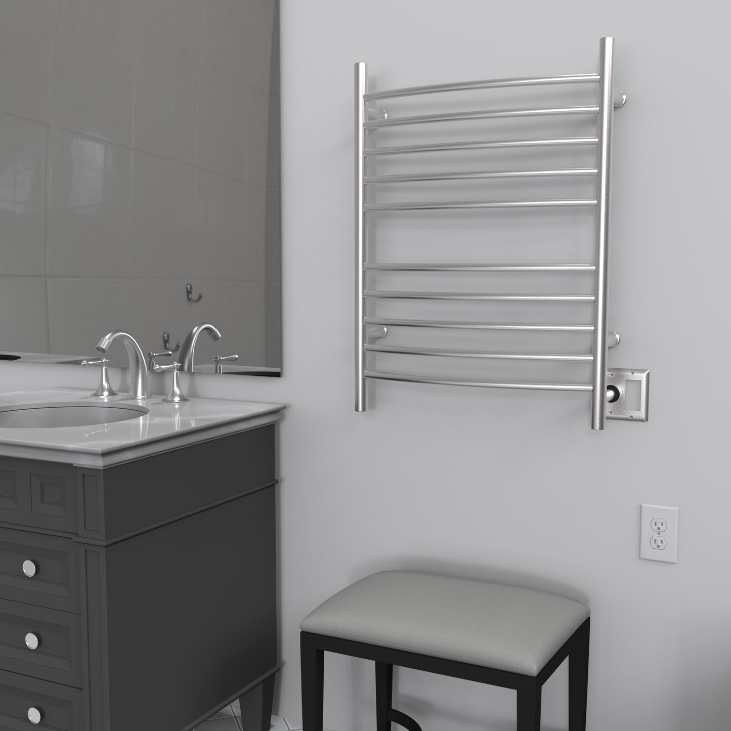 Amba RWH-C Radiant Hardwired Curved Towel Warmer - Parent
