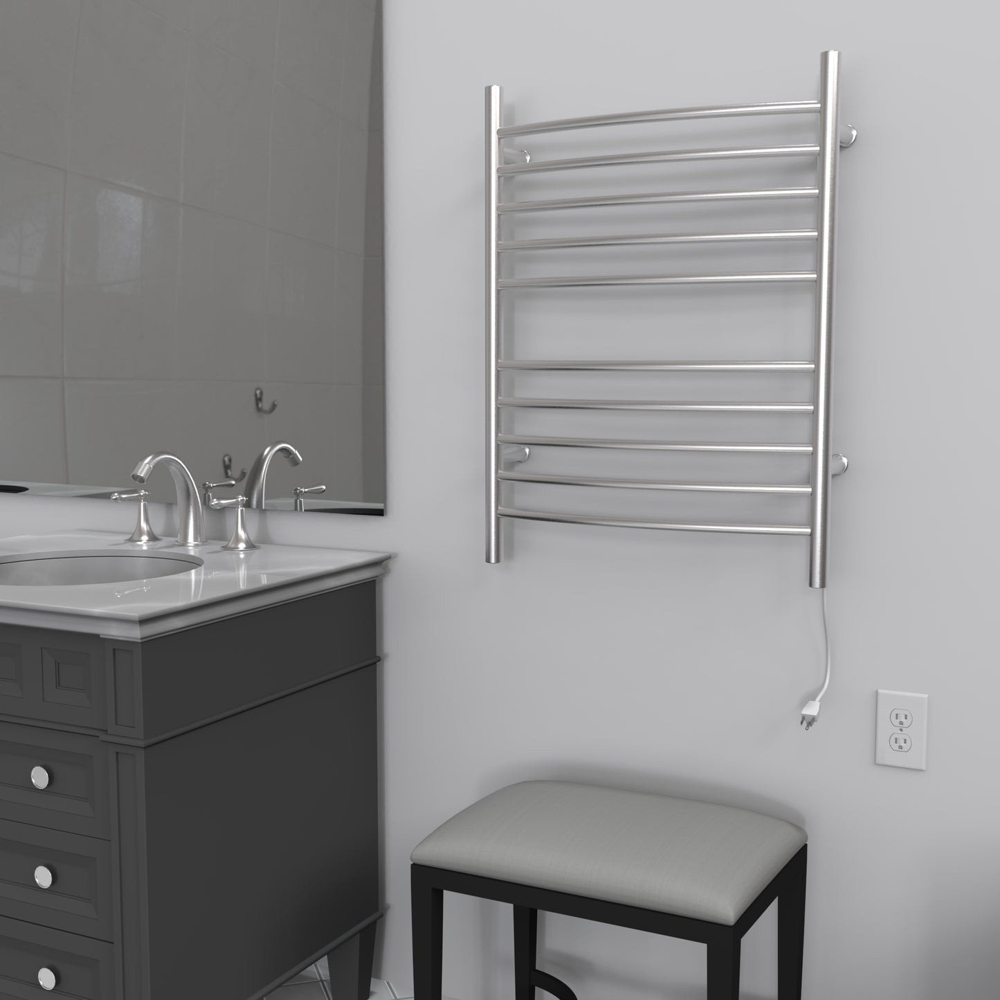 Amba RWH-C Radiant Hardwired Curved Towel Warmer - Parent