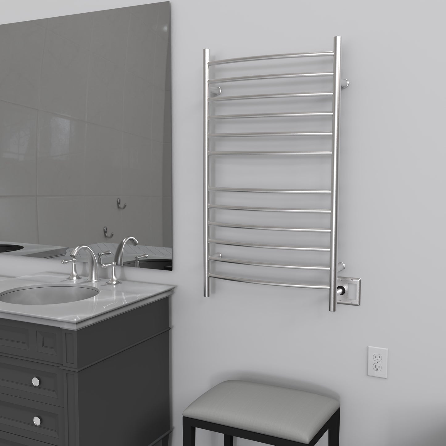 Amba RWHL-C Radiant Large Hardwired Curved Towel Warmer - Parent