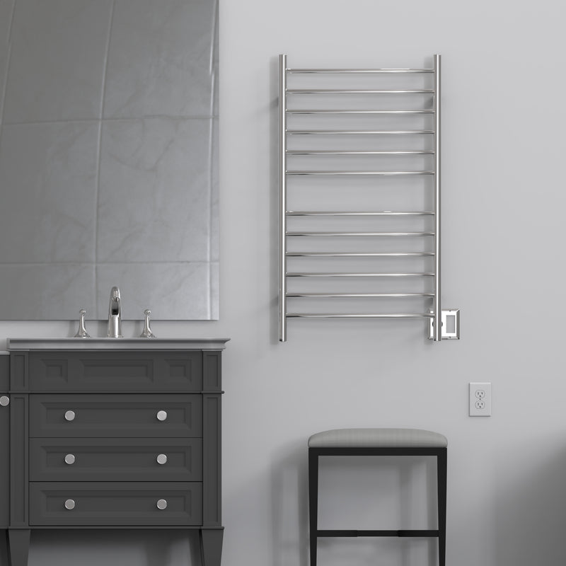 Amba RWHL-C Radiant Large Hardwired Curved Towel Warmer
