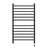 Amba RWHL-SMB Radiant Large Hardwired Straight 12 Bar Towel Warmer  - Matte Black