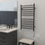 Amba RWHL-SMB Radiant Large Hardwired Straight 12 Bar Towel Warmer  - Matte Black
