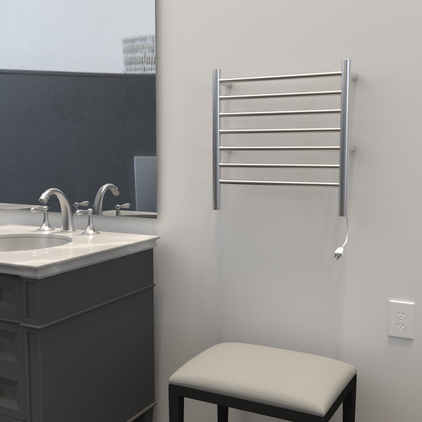 Amba RWHS-S Radiant Small 7 Bar Towel Warmer