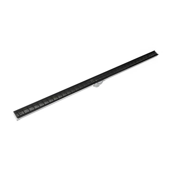 Infinity Drain S-LAG 3848  48" S-PVC Series Low Profile Complete Kit with 1 1/2" Wedge Wire Grate - Parent
