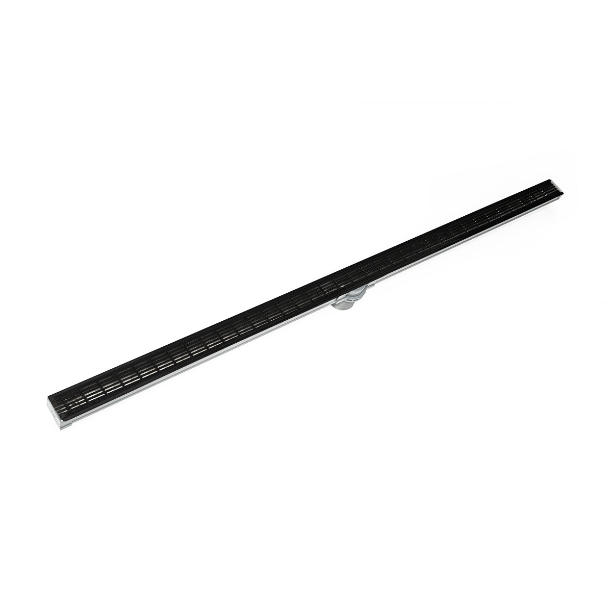 Infinity Drain S-LAG 3848  48" S-PVC Series Low Profile Complete Kit with 1 1/2" Wedge Wire Grate