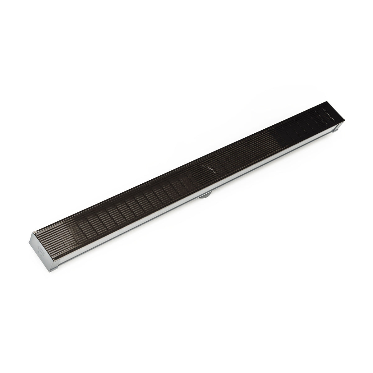 Infinity Drain S-LAG 6572  72" S-PVC Series Low Profile Complete Kit with 2 1/2" Wedge Wire Grate