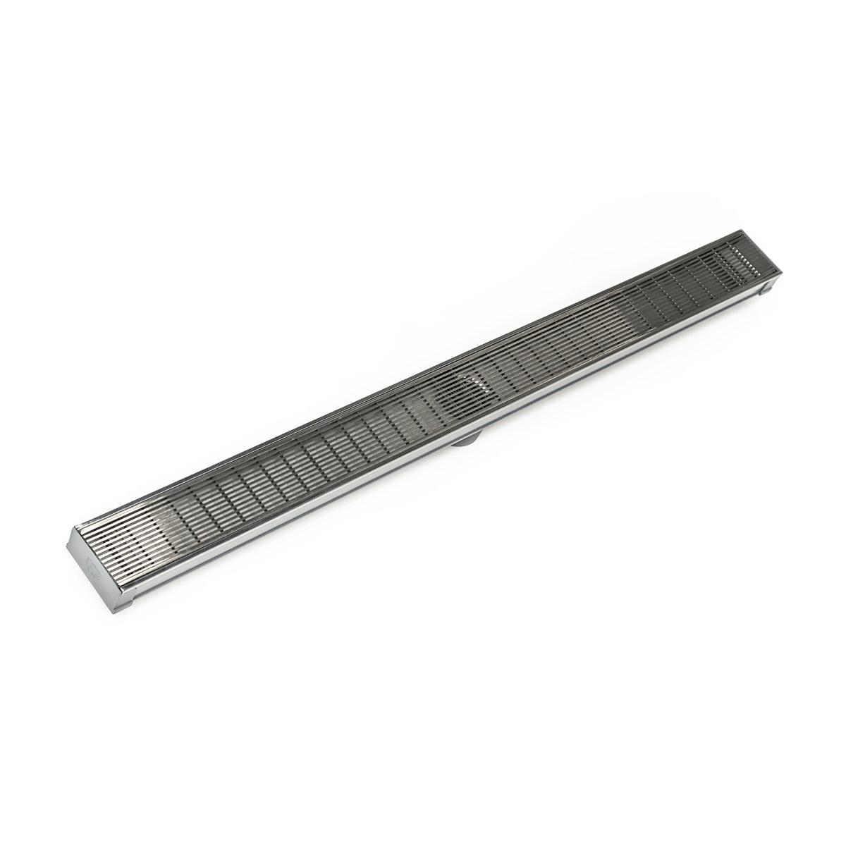 Infinity Drain S-LAG 6596  96" S-PVC Series Low Profile Complete Kit with 2 1/2" Wedge Wire Grate