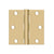 Deltana S33UR 3 x 3 Square Hinge