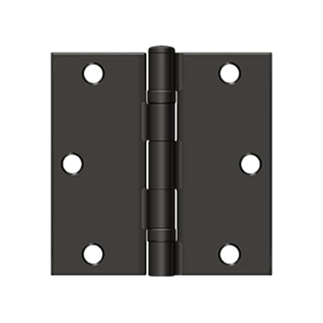 Deltana S35BB 3-1/2 x 3-1/2 Square Hinge, Ball Bearing - Parent