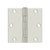 Deltana S35BB 3-1/2 x 3-1/2 Square Hinge, Ball Bearing