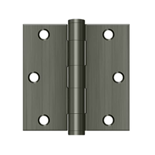 Deltana S35HD 3-1/2 x 3-1/2 Square Hinge, HD
