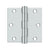 Deltana S35HD 3-1/2 x 3-1/2 Square Hinge, HD
