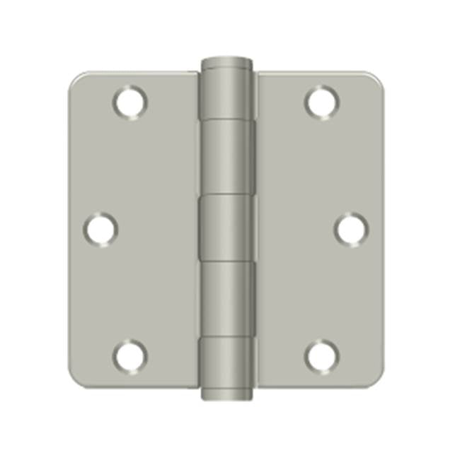 Deltana S35R4HD 3-1/2 x 3-1/2 x 1/4 Radius Hinge, HD
