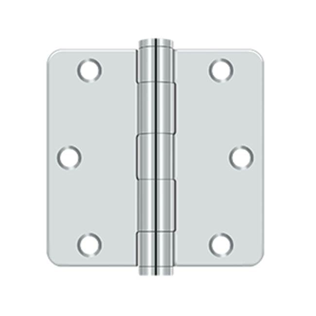 Deltana S35R4HD 3-1/2 x 3-1/2 x 1/4 Radius Hinge, HD