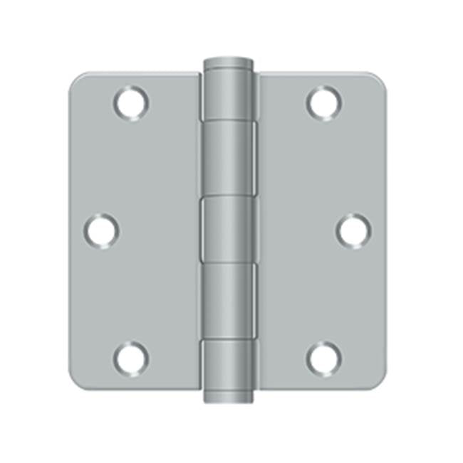 Deltana S35R4HD 3-1/2 x 3-1/2 x 1/4 Radius Hinge, HD