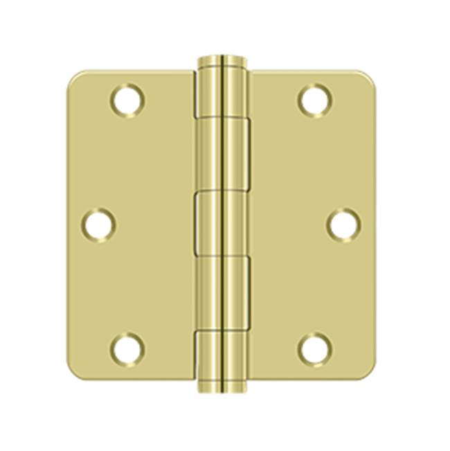 Deltana S35R4HD 3-1/2 x 3-1/2 x 1/4 Radius Hinge, HD
