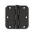 Deltana S35R5 3-1/2 x 3-1/2 x 5/8 Radius Hinge, Residential Thickness - Parent