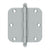 Deltana S35R5BT 3-1/2 x 3-1/2 x 5/8 Radius Hinge, With  Ball Tips