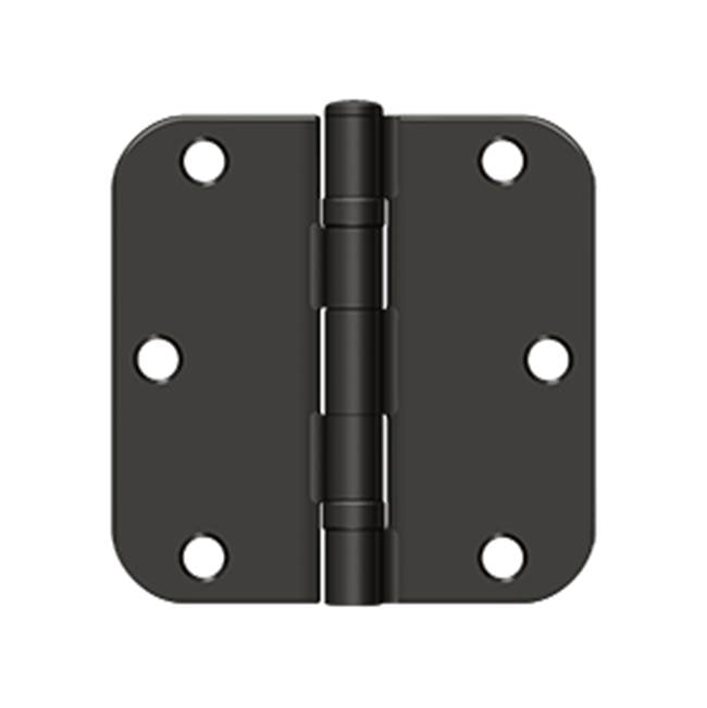 Deltana S35R5BB 3-1/2 x 3-1/2 x 5/8 Radius Hinge, Ball Bearing - Parent