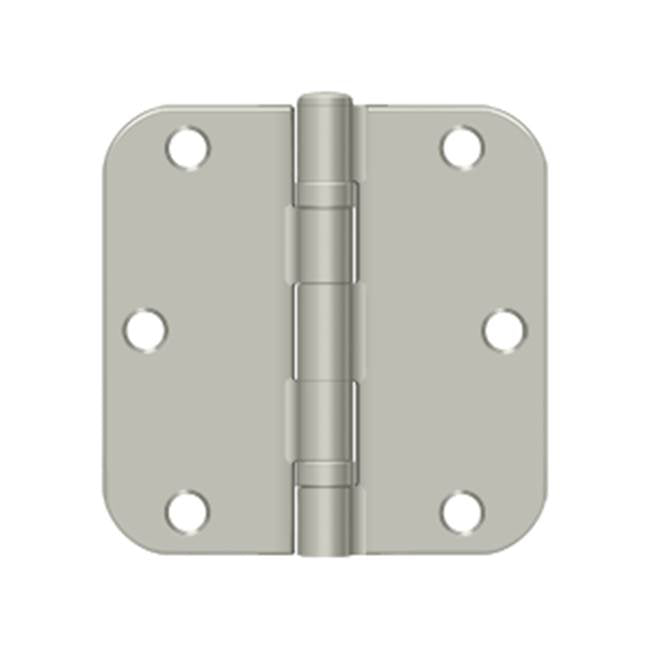 Deltana S35R5BB 3-1/2 x 3-1/2 x 5/8 Radius Hinge, Ball Bearing