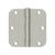 Deltana S35R5BB 3-1/2 x 3-1/2 x 5/8 Radius Hinge, Ball Bearing