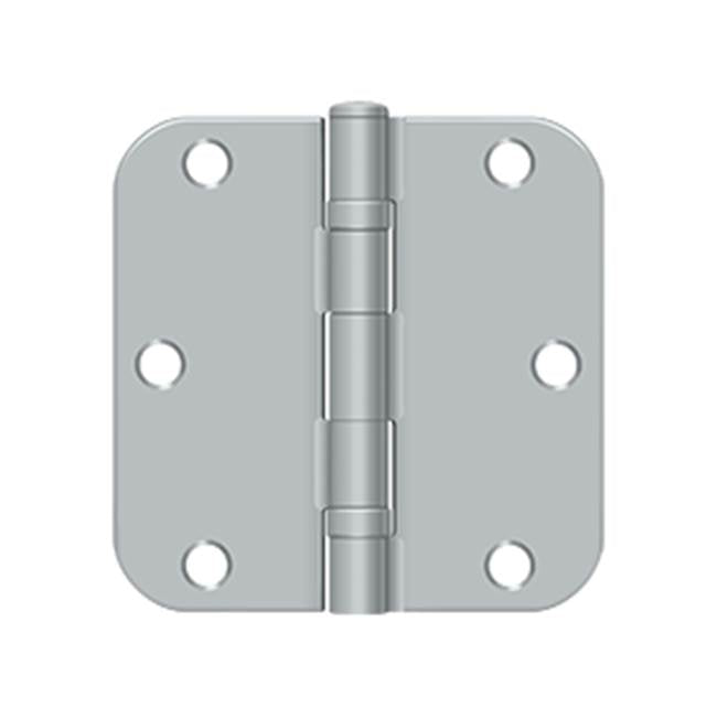 Deltana S35R5BB 3-1/2 x 3-1/2 x 5/8 Radius Hinge, Ball Bearing