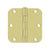 Deltana S35R5BB 3-1/2 x 3-1/2 x 5/8 Radius Hinge, Ball Bearing