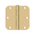 Deltana S35R5BB 3-1/2 x 3-1/2 x 5/8 Radius Hinge, Ball Bearing