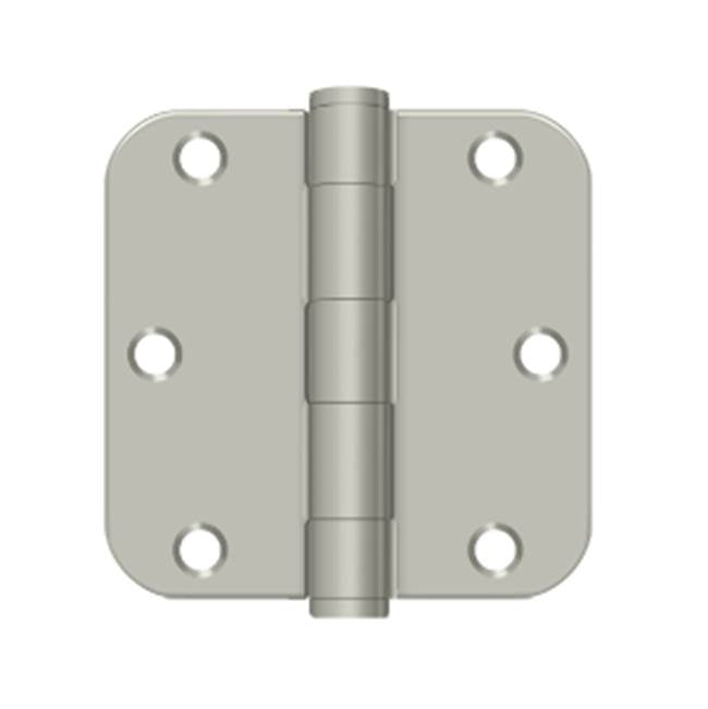Deltana S35R5HD 3-1/2 x 3-1/2 x 5/8 Radius Hinge, HD