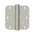Deltana S35R5HD 3-1/2 x 3-1/2 x 5/8 Radius Hinge, HD