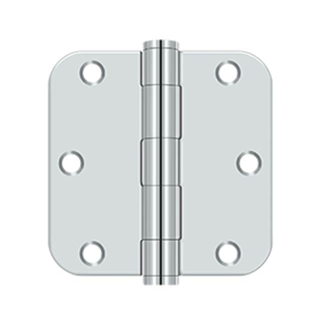 Deltana S35R5HD 3-1/2 x 3-1/2 x 5/8 Radius Hinge, HD