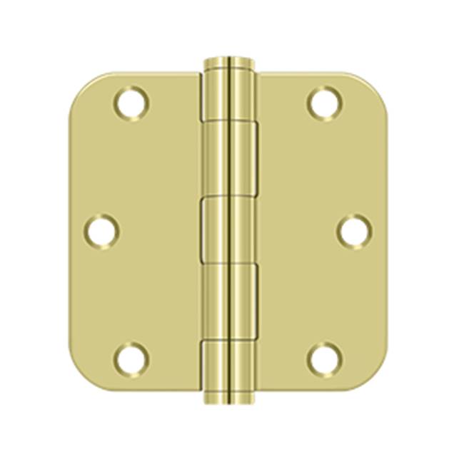 Deltana S35R5HD 3-1/2 x 3-1/2 x 5/8 Radius Hinge, HD