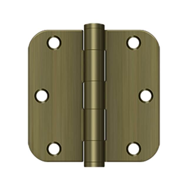 Deltana S35R5HD 3-1/2 x 3-1/2 x 5/8 Radius Hinge, HD