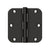 Deltana S35R5N 3-1/2 x 3-1/2 x 5/8 Radius Hinge, Residential Thickness - Parent