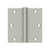 Deltana S35UR 3-1/2 x 3-1/2 Square Hinge